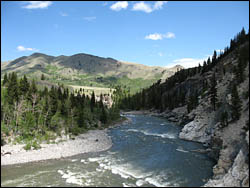 God's Country - Oldman River in "The Gap"