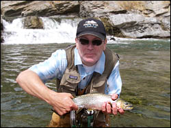 Wild cutthroat are found in wild places