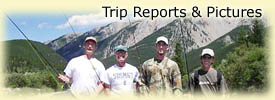Click for pictures & reports from our latest trips